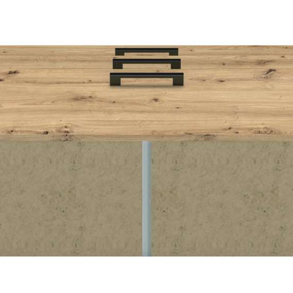 Kommode Nevio 92x83 cm - 3 skuffer