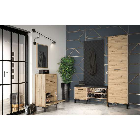 Skobenk Nevio 105x54 cm - med sittepute