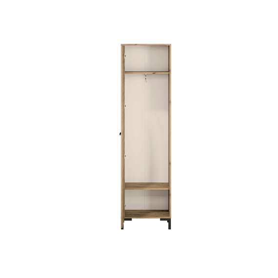 Garderobeskap Nevio 55x200 cm - eik artisan - 1 dør
