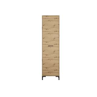 Garderobeskap Nevio 55x200 cm - eik artisan - 1 dør