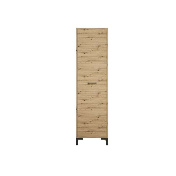 Garderobeskap Nevio 55x200 cm - eik artisan - 1 dør