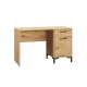 Skrivebord Nevio 120x75 cm - eik artisan - 1 dør - 1 skuff