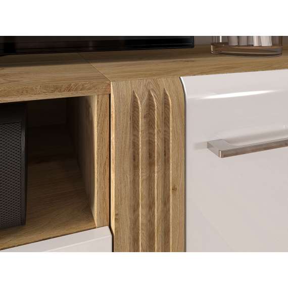 Tv-skap Adagio 60x47 cm - Hvit høyglans