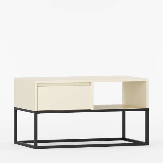 Stuebord Bjorn 90x50 cm - Høy - med metallben