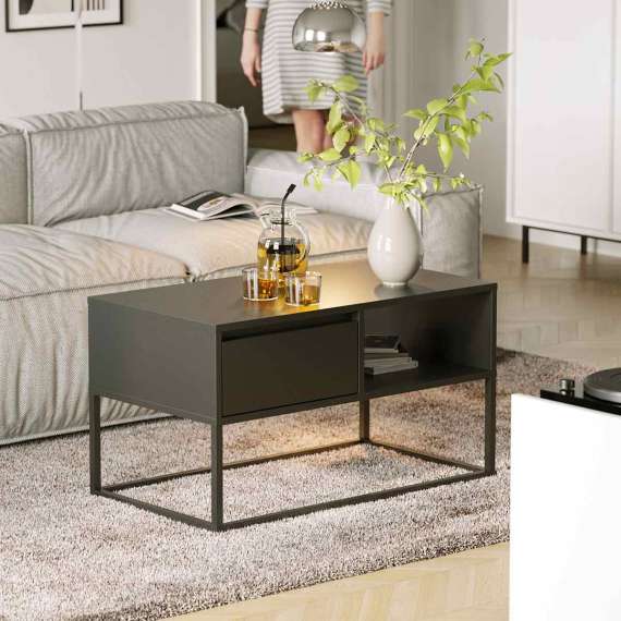 Stuebord Bjorn 90x50 cm - Høy - med metallben