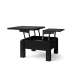 Sofabord Oslo 80-160 cm - svart matt
