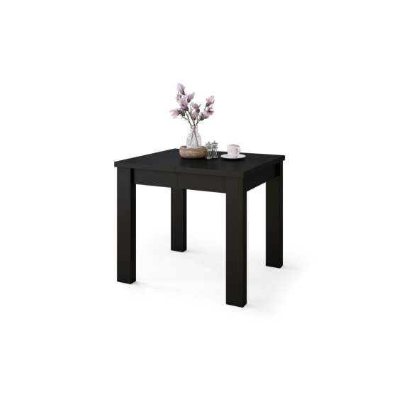 Spisebord Fonte 85-130 cm - Svart matt