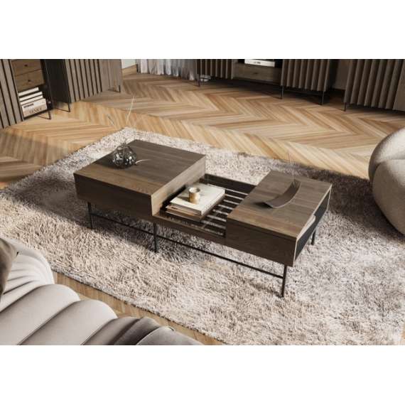 Stuebord Piemonte 134x40 cm - med ben