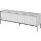 Tv-benk Trend 167x56 cm - 4 dører - Hvit matt
