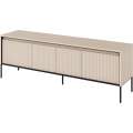 Tv-benk Trend 167x56 cm - metallben - Beige