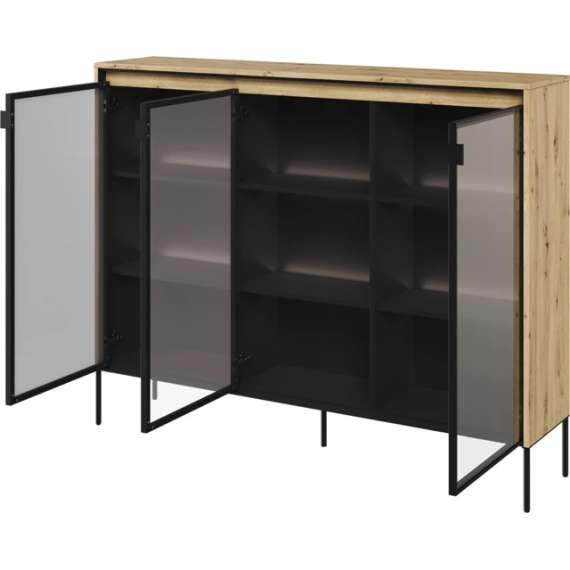 Skjenk Med Glassdorer () Skjenk Med Glassdorer