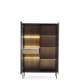 Vitrineskap Sento 104x166 cm - med belysning