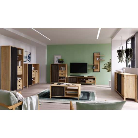 Stuebord Tyna 106x50 cm - med skyvedør