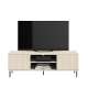 Tv-benk SOPHIE 160x53  - cashmere - 2 dører - riller