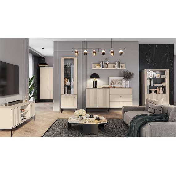 Tv-benk SOPHIE 160x53 med spiler