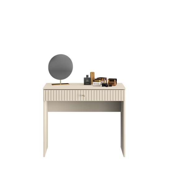 Sminkebord SOPHIE 92x78 - 1 skuff med spiler