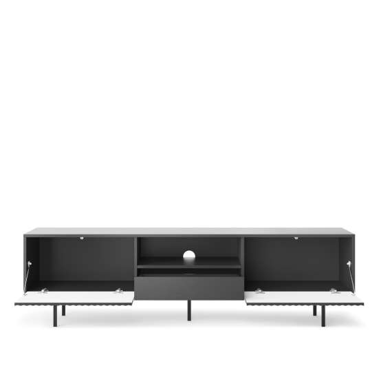 Tv-benk Raven 180x51 cm - Svart