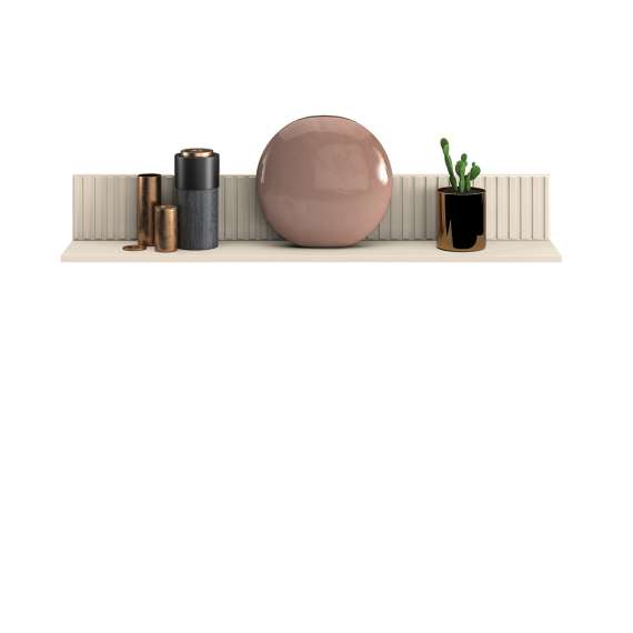 Hylle SOPHIE 120x18 cm - cashmere - riller