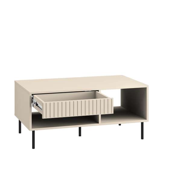 Salongbord  SOPHIE 100x60 cm - caskmere - 1 skuff