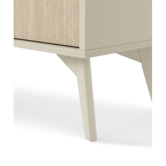 Skap FOREST sand 80x160x38 cm - 2 dører og hyller