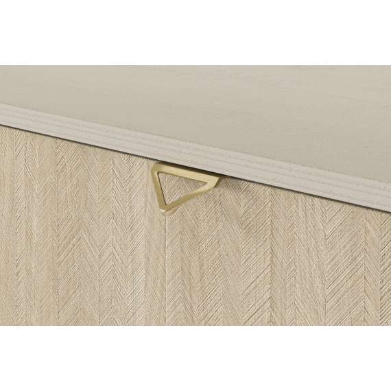 Skap FOREST sand 80x160x38 cm - 2 dører og hyller