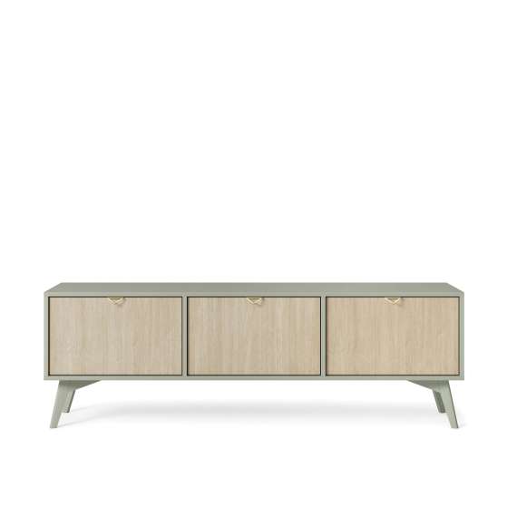 Tv-benk FOREST 158x52x38 cm - 3 dører