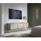 Tv-benk FOREST 158x52x38 cm - 3 dører