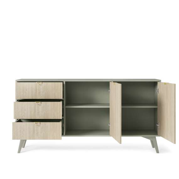 Skjenk FOREST 158x80x38 cm - 2 dører 3 skuffer