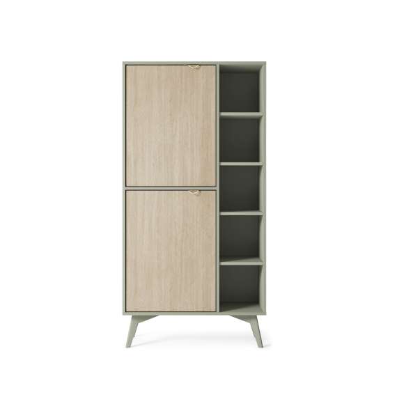 Skap FOREST 80x160x38 cm - 2 dører og hyller