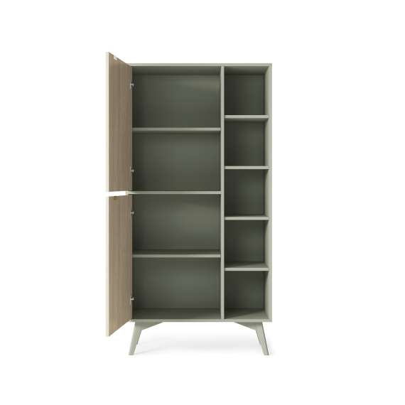 Skap FOREST 80x160x38 cm - 2 dører og hyller