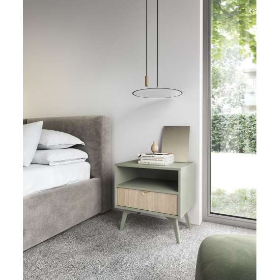 Nattbord FOREST 54x54x38 cm med skuff