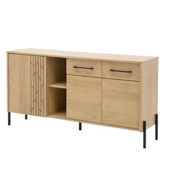 Skjenk ROTTERDAM 154x79 - 3 dører 2 skuffer