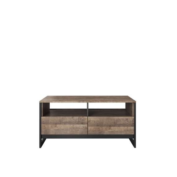 Stuebord Arden 109x53 cm - Trelook - Loft stil - med skuffer