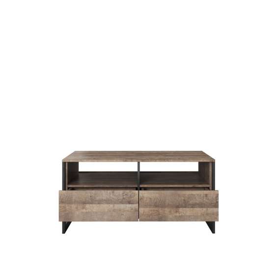 Stuebord Arden 109x53 cm - Trelook - Loft stil - med skuffer