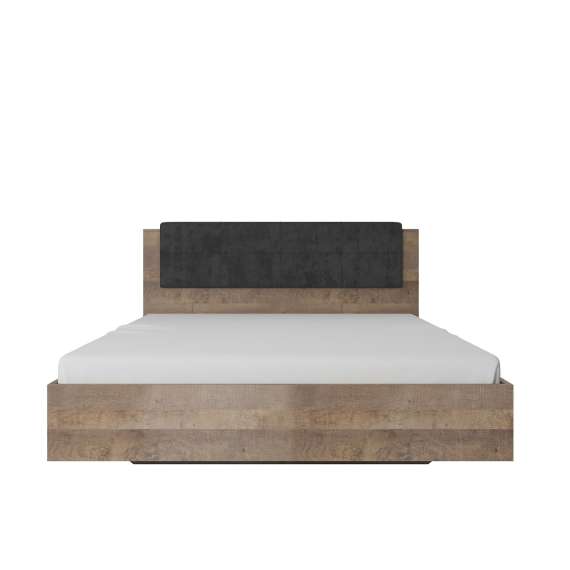 Seng Ardeno 160 cm - Trelook - Mørk - Loft style