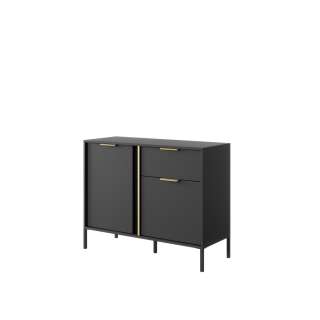 Skjenk Lars 104x82 cm - Antrasitt