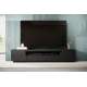 Tv-benk LOFTIA 200x41 cm - Svart matt