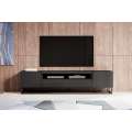 Tv-benk LOFTIA 200x52 cm - sort matt