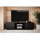 Tv-benk LOFTIA 160x41 cm - sort matt
