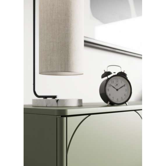 Skap Sonatia 124x140 - olivengrønn - 4 dører