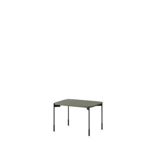 Stuebord Sonatia 60x45 - olivengrønn - metallben