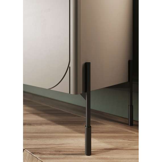 Tv-benk Sonatia 204 - cashmere - 4 dører