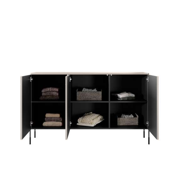 Skjenk Sonatia 154 - cashmere - 3 dører