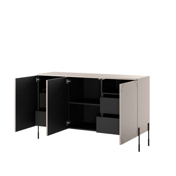 Skjenk Sonatia 154 - cashmere - 3 dører