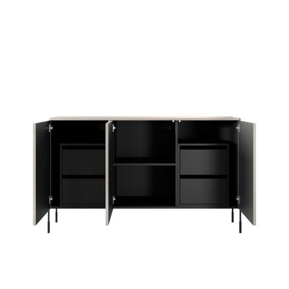 Skjenk Sonatia 154 - cashmere - 3 dører