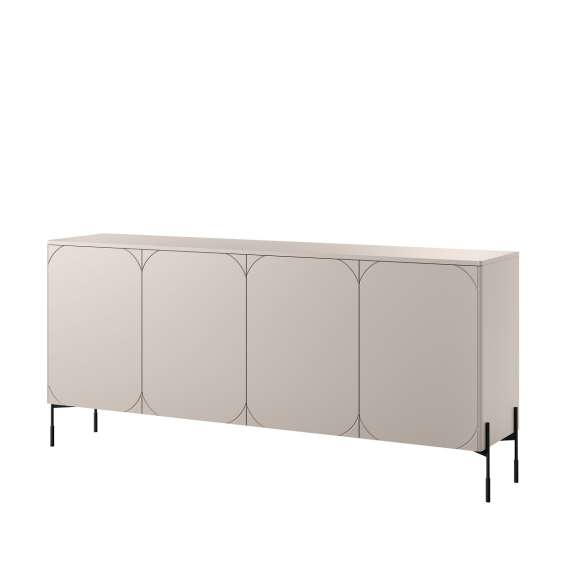 Skjenk Sonatia 204 - cashmere - 4 dører