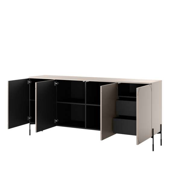 Skjenk Sonatia 204 - cashmere - 4 dører