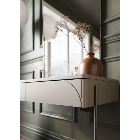 Konsoll Sonatia 104x45 - cashmere - sminkebord - veggmontert