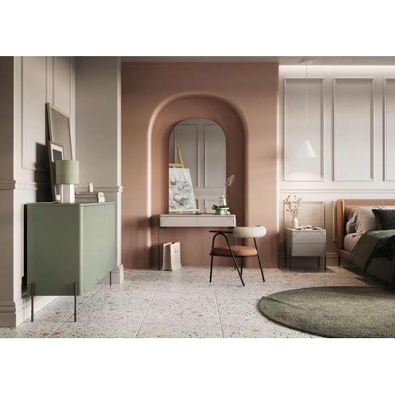 Nattbord Sonatia 49x55 - cashmere - 4 dører