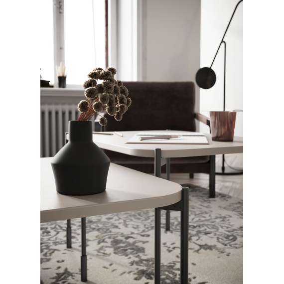 Stuebord Sonatia 60x45 - cashmere - metallben